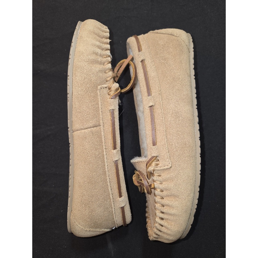 Minnetonka‎ Moccasins Ladies Size 5M Britt Trapper Light Cinnamon New
